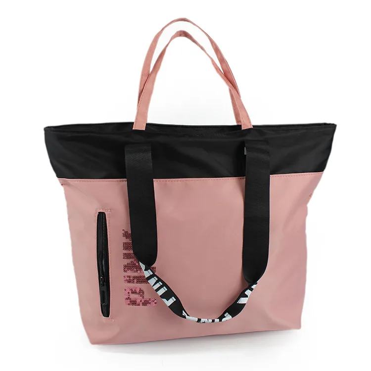 

2019 Summer New Style Composite Cloth Sequin WOMEN'S Shoulder Bag Korean-style Large-Volume Tote Bag Multi-functional Leisure Ba