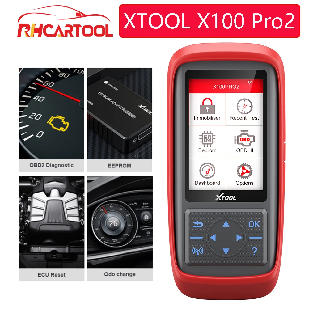 Автомобильный диагностический инструмент Xtool X100 Pro2 ECU Программатор одометр