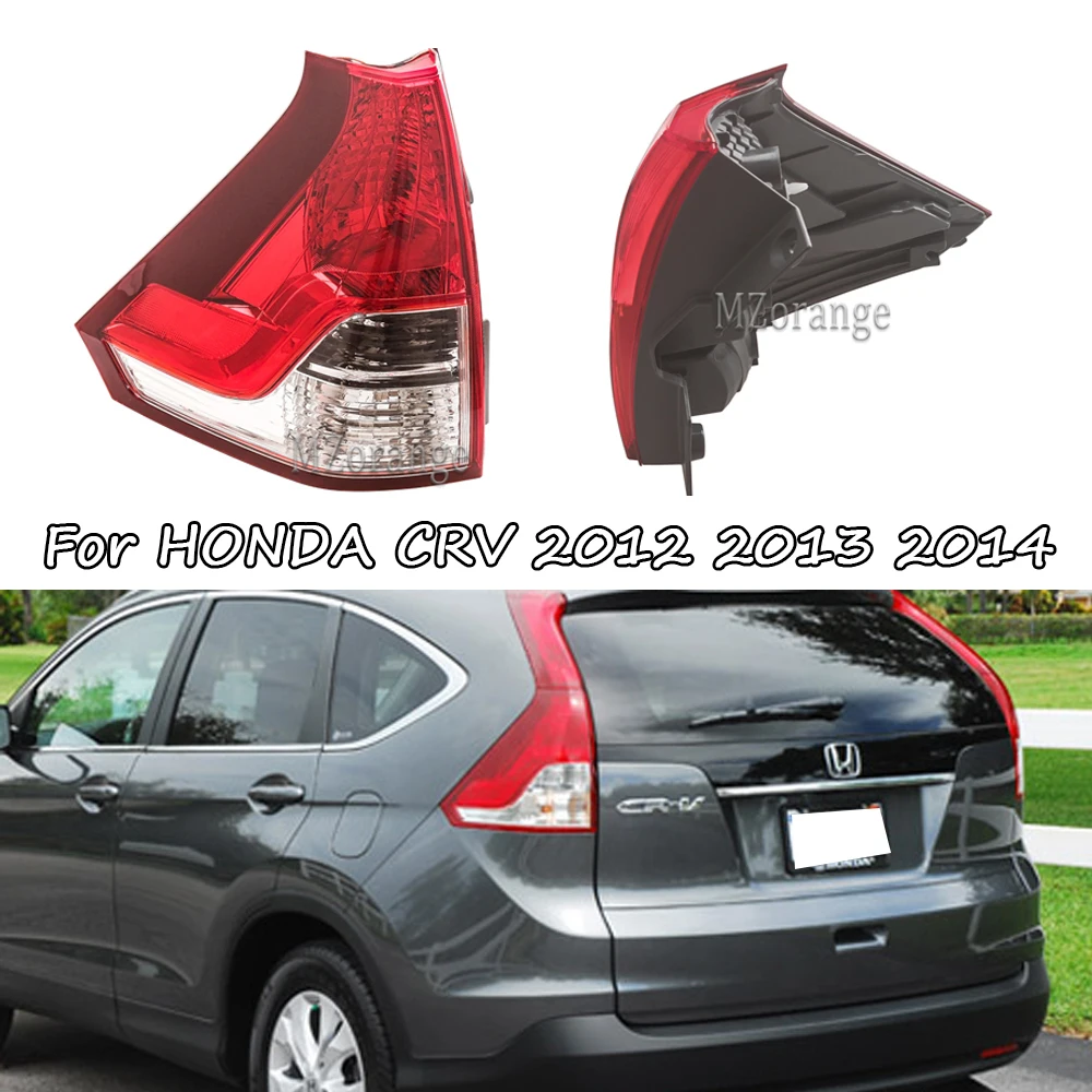 MZORANGE Tail Light For HONDA CRV 2012 2013 2014 Rear Parking Reverse Light Rear bumper light LED Tail Light Lamps Car assembly
