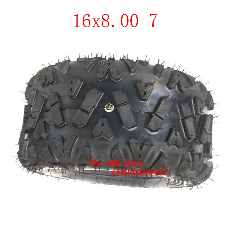 Хорошее качество 16x8.00 7 вакуумная шина ATV подходит для 50CC 90CC 70CC 110CC 125CC внешняя