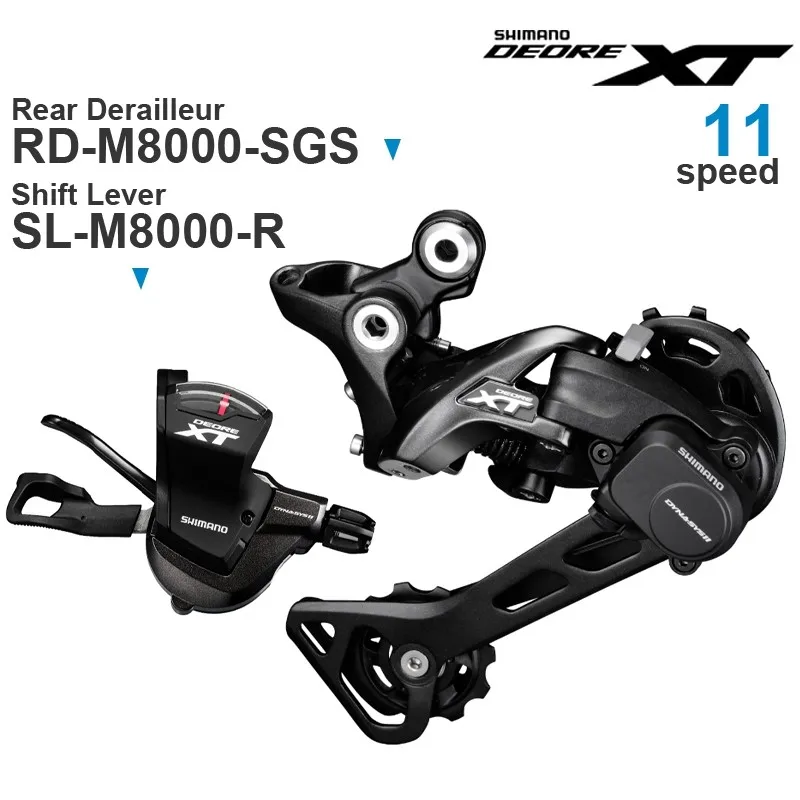 korting Niet modieus fonds Shimano Deore Xt M8000 11speed Groupset Sl M8000 Shifter Rear Derailleur Gs  Sgs Shadow Rd Original Parts For Mtb Bike - Bicycle Derailleur - AliExpress