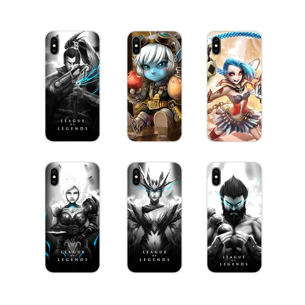 Lol League of Legends для Motorola Moto X4 E4 E5 G5 G5S G6 Z Z2 Z3 G G2 G3 C Play Plus Аксессуары чехлы телефонов |