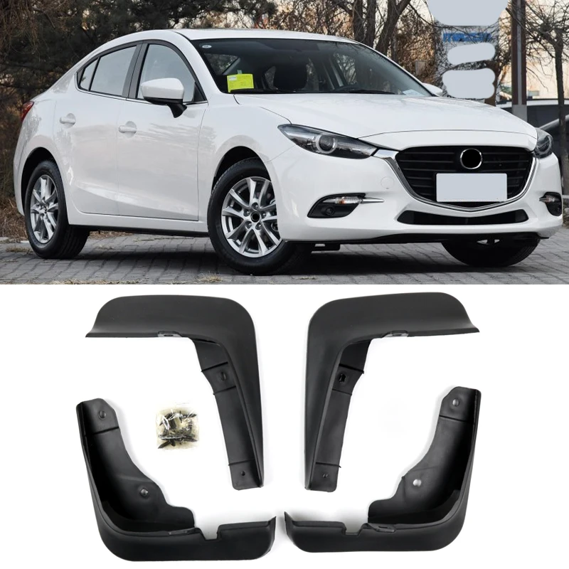 Переднее заднее крыло брызговик s для Mazda 3(BM) Axela 4-дверный седан- брызговики брызговик брызговики