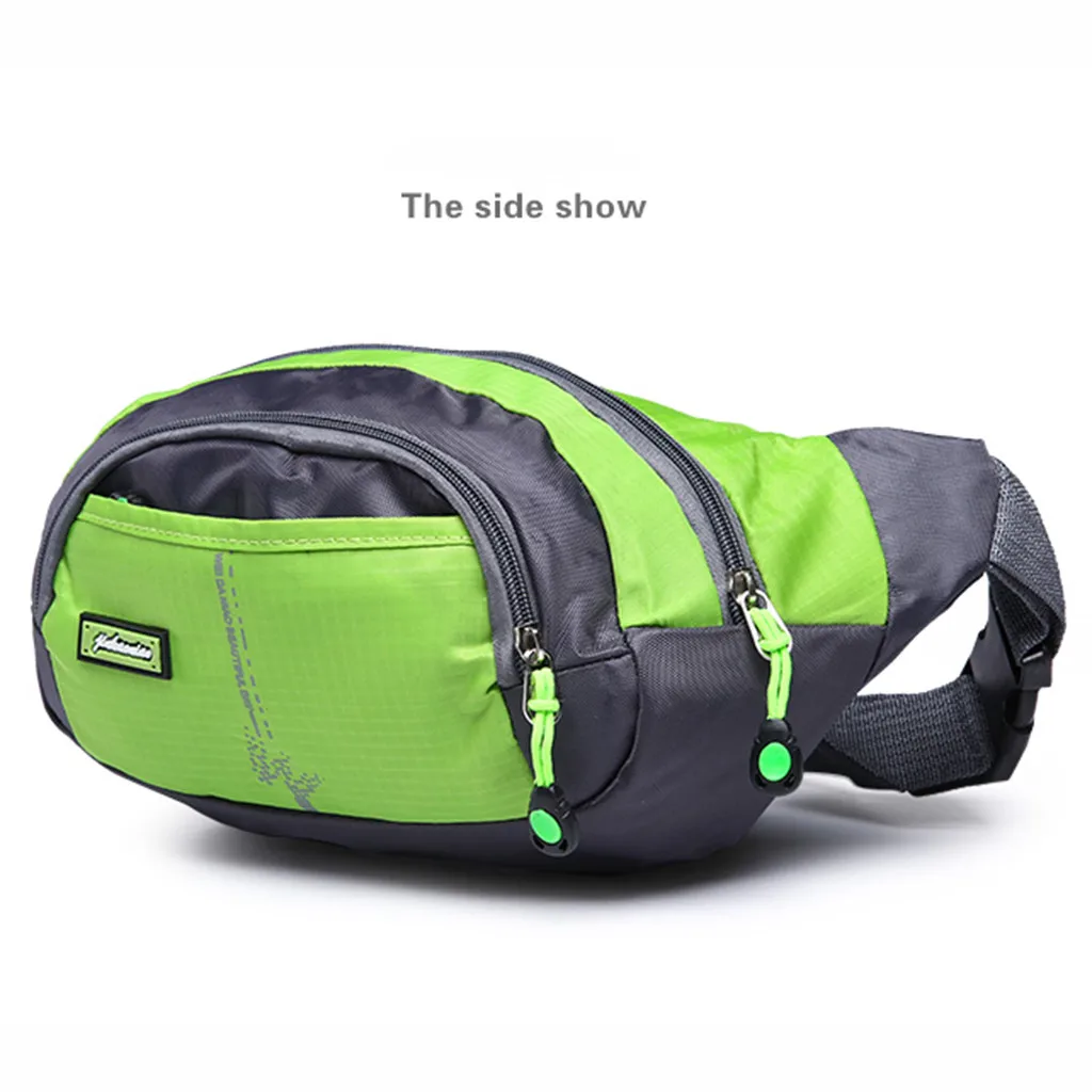 MAIOUMY нейлоновая поясная сумка унисекс для пеших прогулок для путешествий на открытом воздухе спортивная сумка через плечо сумка на грудь поясная сумка