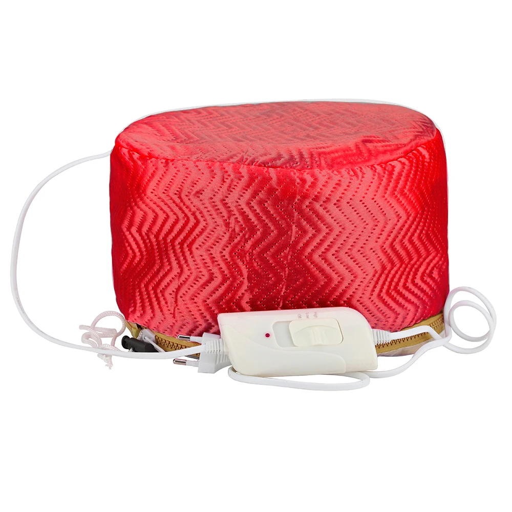 Electric Hair Cap Hat Salon Spa Steamer Hair Thermal Treatment Nourishing Hair Mask Baking Oil Cap Hair Dryers Heat Hat
