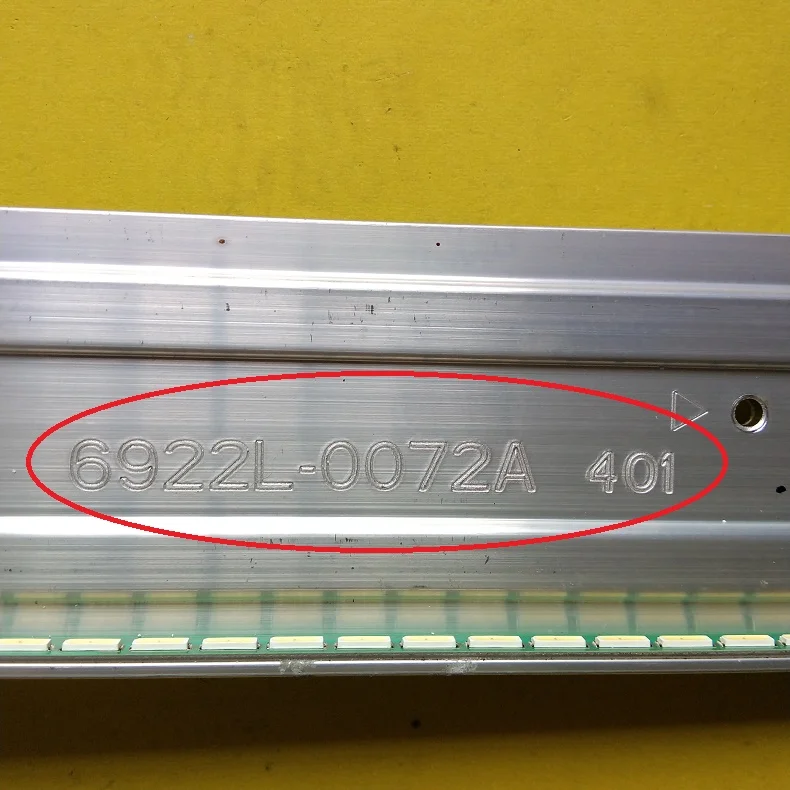 2pcs tira retroiluminacao led para lg 42la660s 04