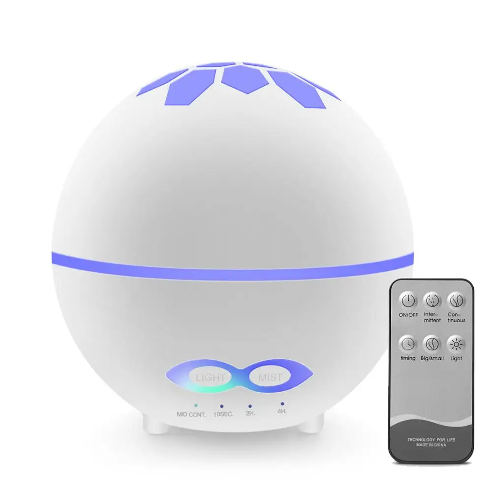 

NEWTHING 400ML Air Humidifier Household Ultrasonic Essential Oil Diffuser Electric Aromatherapy Humificador For Office Home
