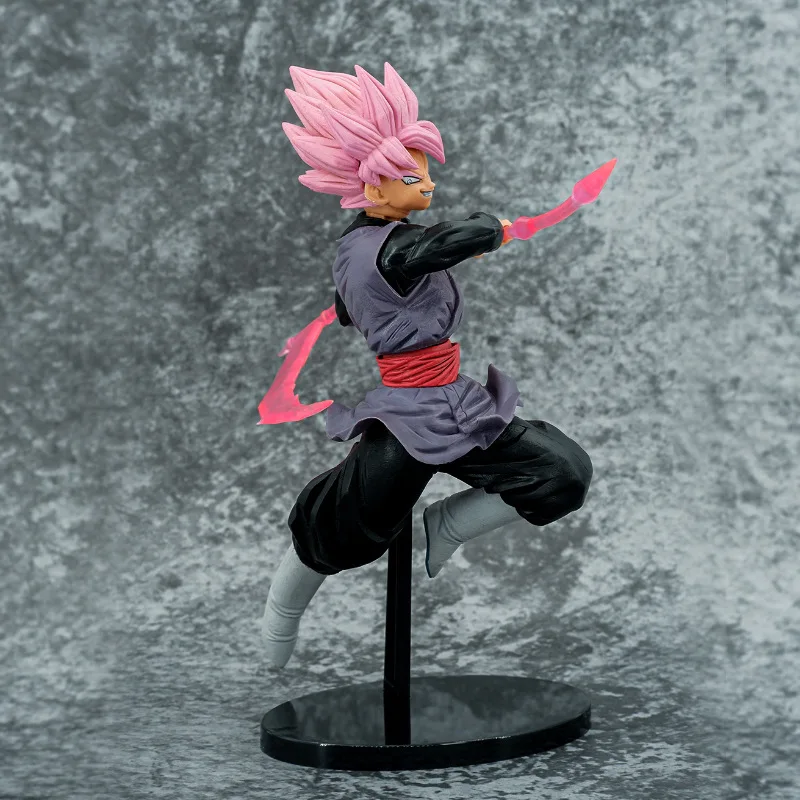 Bandai Dbz Anime Figurine Dragon Ball Black Goku Zamasu Action Figure Anime Model Decoration Toys Regali Per Bambini