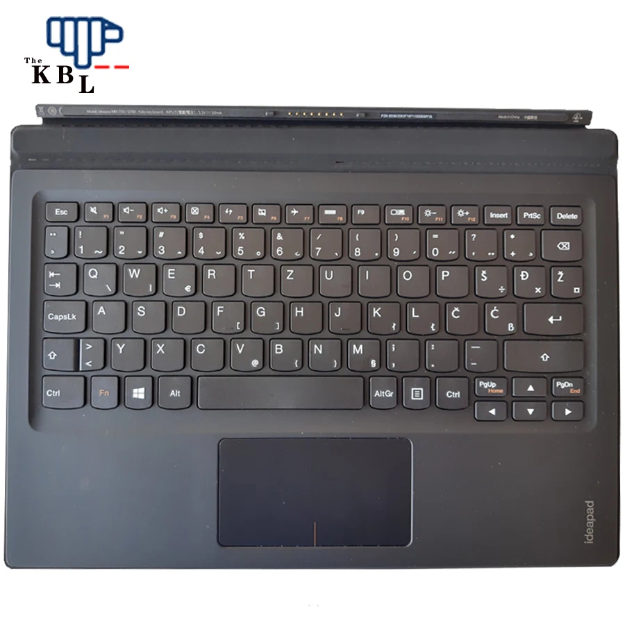 New For Lenovo MIIX 700 12SK YU Language Folio keyboard 5N20K07167