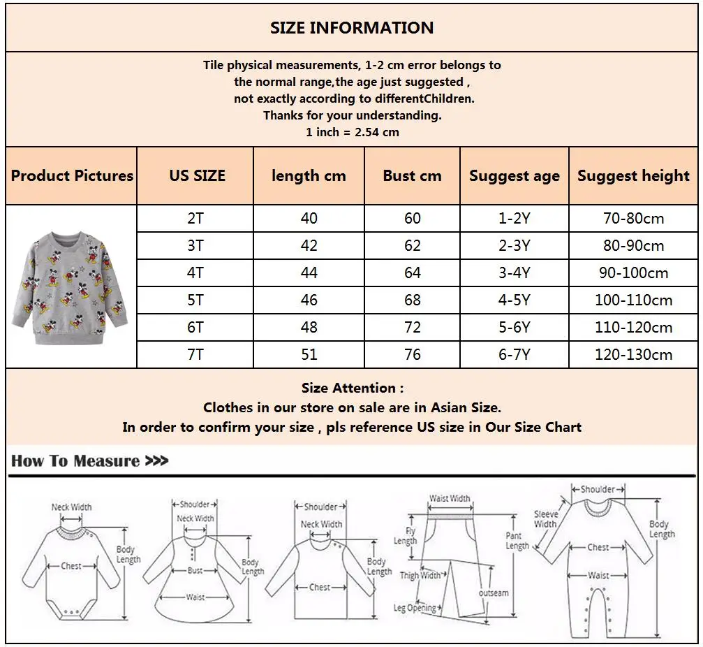 Moletom de Algodão Estampado para Meninos e Meninas Moletom Estampado Mickey Minnie Mouse Infantil Outono 2020 2 Agasalhos e moletons