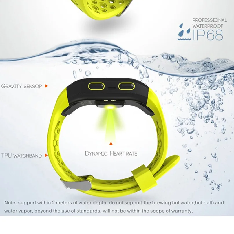 S908 смарт-браслет gps Smartwatch IP68 Водонепроницаемый фитнес-трекер для измерения сердечного ритма умный Браслет шаги плавание езда Альпинизм режим