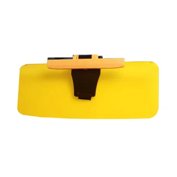

2x/set Car Shade Front Sun Visor Shield Yellow 33x13.8x0.3cm Interior Board Extend Driving Window Screen Eye Protection