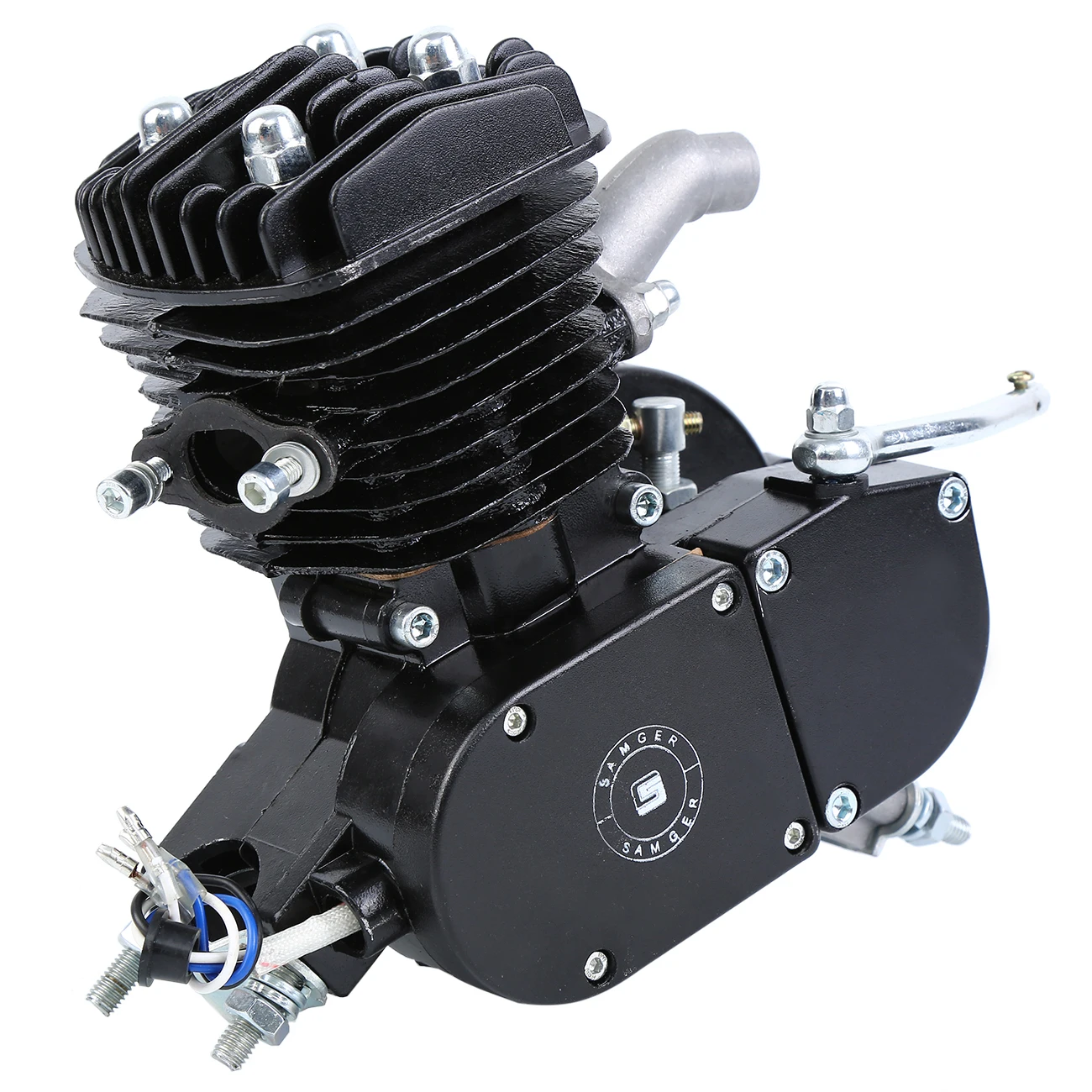 Самгер мотоцикл тактный газовый двигатель комплект 80cc 50cc для DIY электрический