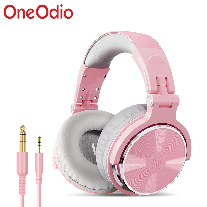 Oneodio DJ наушники с микрофоном игровая Hi Fi гарнитура для телефона