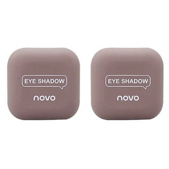 

2x Novo Custom Eyes Makeup Diy Combination Eyeshadow Nude Palette Matte Eye Shadow Glitter Powder 9 & 10
