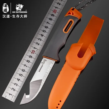 

Hx Outdoors Master Diving Knife HD2 Blade PP Handle , Survival Multifunctional Hunting Tool Fruit Camping Knives Dropshipping