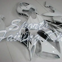 Пластиковые обтекатели для YZFR1 2004 2006 белый черный обтекатель