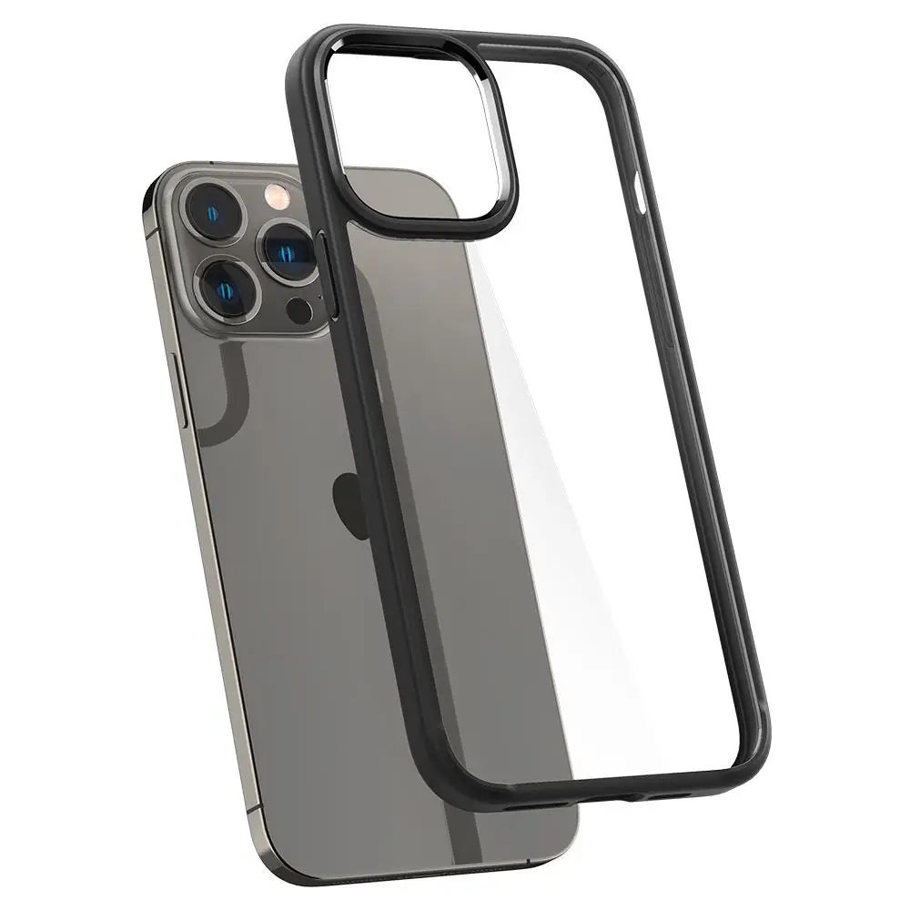 Spigen-funda Ultra híbrida para iPhone 11 Pro Max (6,5 ), carcasa  resistente a caídas, con Panel trasero transparente duro, parachoques  suave, híbrida, MIL-STD