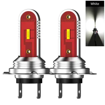 

1pair H7 High Power Extremely Bright Car Headlight Easy Install Driving Plug And Play Accessories LED Fog Light Bulb Safety