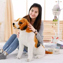 1 шт. 30/40/50/80 см Моделирование плюшевая кавайная игрушка на коленях лежа животных Собака детские мягкие игрушки для детей, подарок на день Святого Валентина