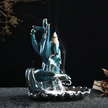 Керамический держатель для распространения благовоний татхагата Будда благовония конусная горелка креативный домашний декор ароматический стенд сандаловое дерево