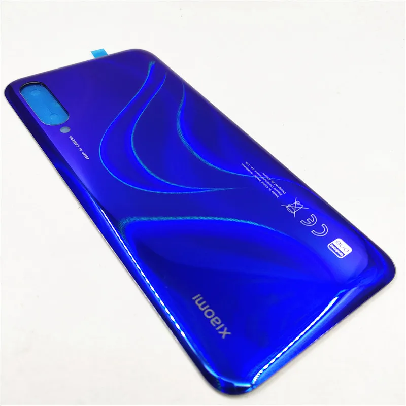 Original New For Xiaomi MiA3 Mi A3 CC9e Battery Cover Back Glass Panel Rear Housing Door Phone Case | Мобильные телефоны и