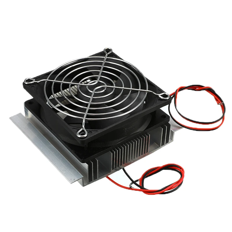 1PC Thermoelectric Refrigeration Cooler DC 12V Semiconductor Air Conditioner Cooling System DIY Kit 40x40x2.6mm
