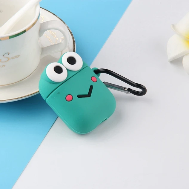 1322G7 Чехол для наушников для Airpods, чехол с милым мультяшным котом и Мышкой, чехол для наушников для Apple Air pods 2 Earpods 3D Bear, аксессуары для наушников - Цвет: 1322G7