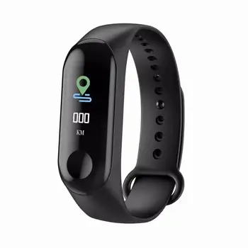 

M3 Outdoor Sport Waterproof Smart Watch Wristband Bracelet for both Android and IOS Heart Rate Monitor Fitness Tracker