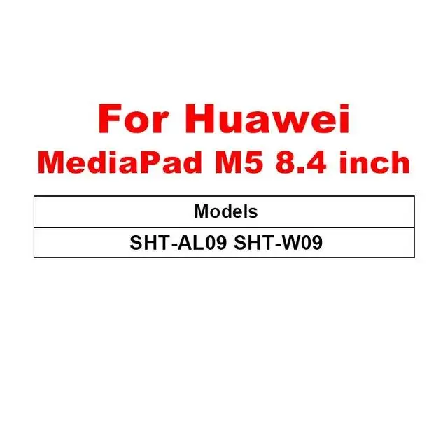 MediaPad M5 8.4 Закаленное стекло для huawei MediaPad T5 10, Защитное стекло для планшета Mediapad M5 lite Pro 10,8 8,4 M3 Lite 10,1 8 T3 пленка - Цвет: MediaPad M5 8.4