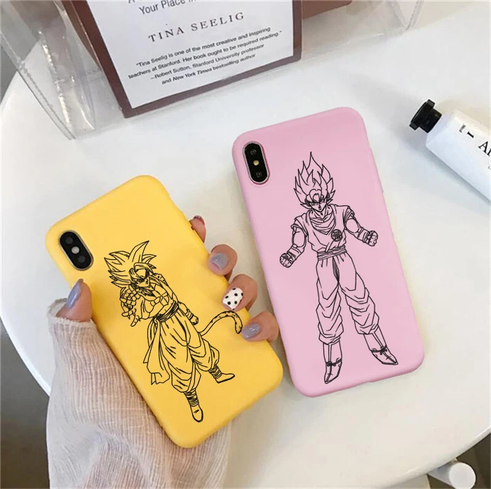 

New Dragon Ball Super Son Goku colored soft silicon case For huawei p30 pro p30 lite p20 pro p10 mate 20 p10 lite honor 9 lite