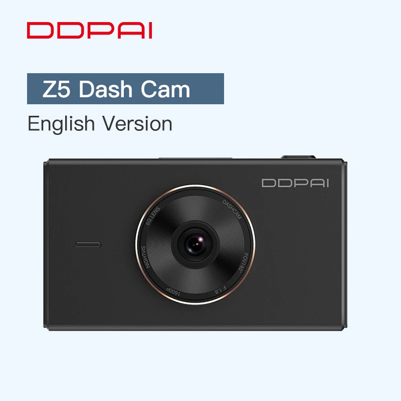DDPAI Dash Cam 1600P Автомобильный видеорегистратор mola Z5 wifi ADAS Автомобильный dvr 3 дюйма ips сенсорный экран приложение HiSilicon wifi 24H Park Mod - Название цвета: Z5 standard