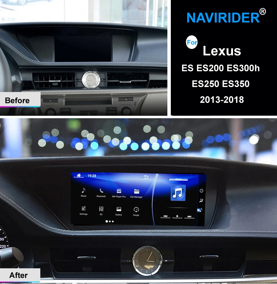 Lexus ES ES200 ES300h ES250 ES350 2013-2018