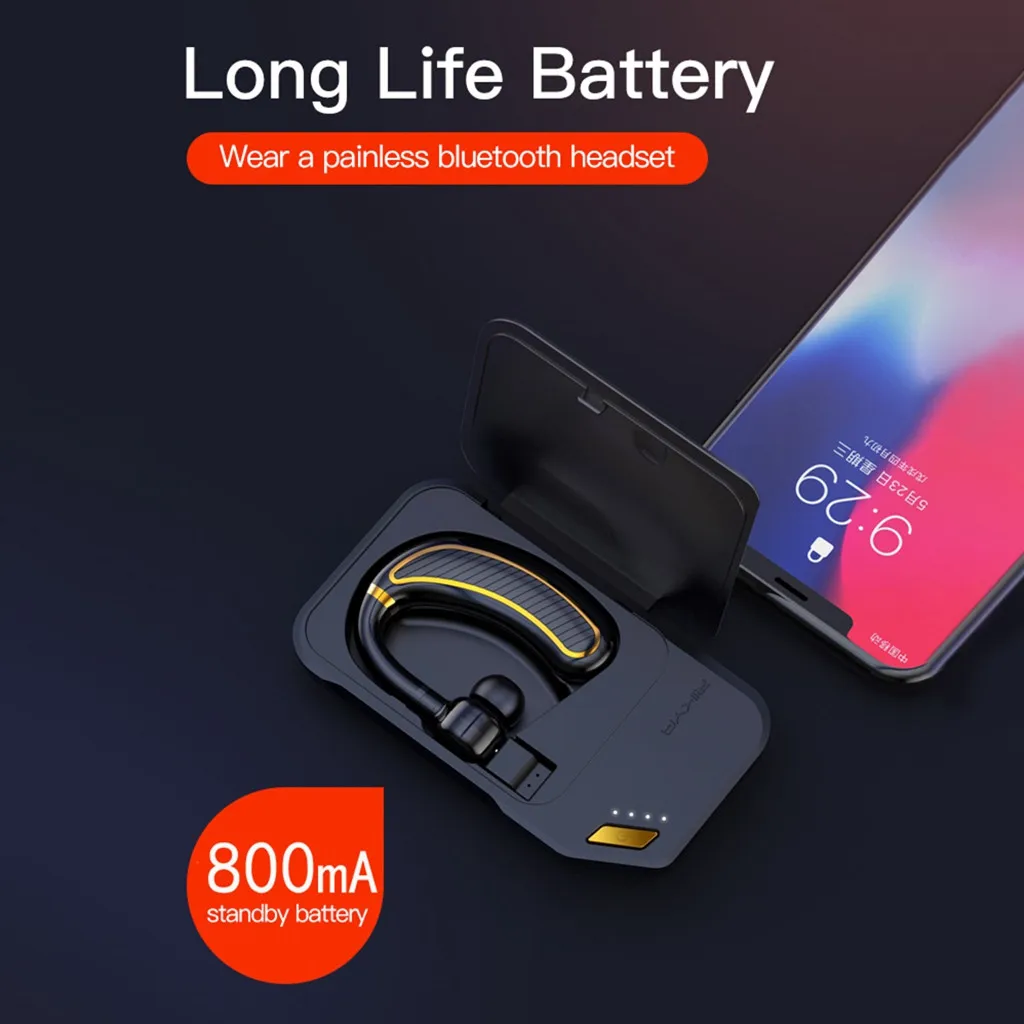 20% гарнитура для геймера Blueteoth гарнитура V5.0 Hands Free наушники с микрофоном беспроводные наушники для автомобиля