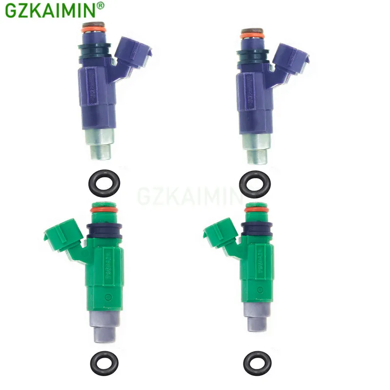 

SET OF 4 High Quality Flow Matched Fuel Injectors fuel inejctor nozzle for Mazda Nikki INP-782 (2) INP-783 (2) .