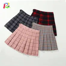 Хлопковая Юбка для маленьких девочек; осень г.; Детские Многослойные Шорты с эластичной резинкой на талии; костюм для девочек; детские юбки для девочек