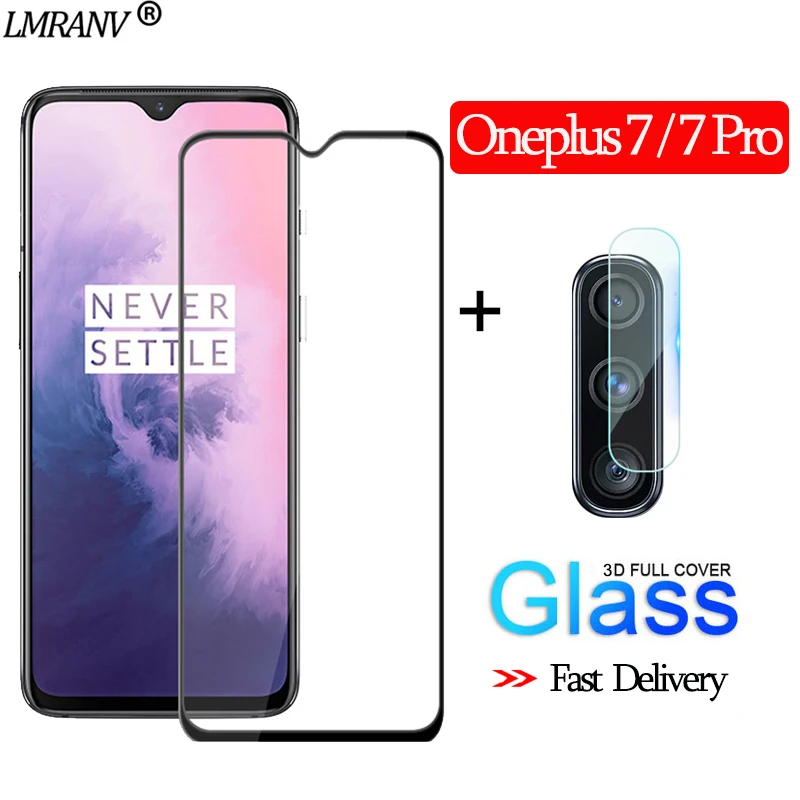 

2-in-1 Camera Glass for Oneplus 7 Pro 3D Protective Glass Oneplus 7 Screen Protector oneplus7 Tempered Glass oneplus 7 pro