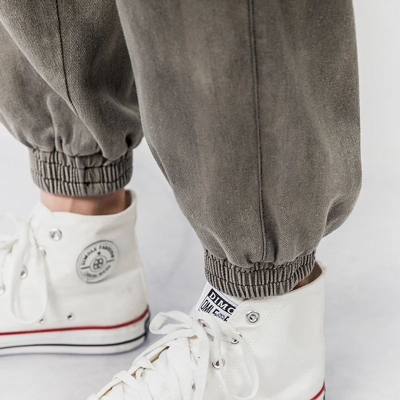 90% OFF Tie-dye Gradient Hip Hop Jeans Men's Fashion Retro Casual Jean Pants Men Streetwear Loose Drawstring Denim Trousers Mens M-5XL