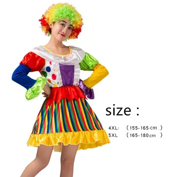 

Clown Mascot Costume Suits Cosplay Party Game Dress Outfits Clothing Advertising Promotion Carnival Halloween Xmas