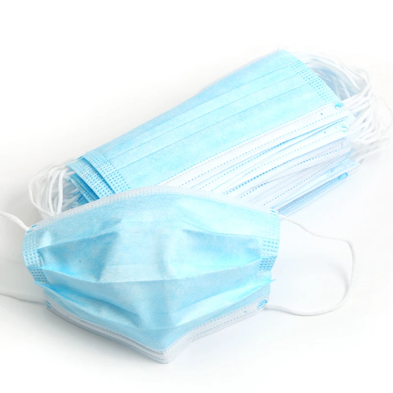 

10/20/30/50PCS 3 Ply Face Mask Disposable Protective Safety Masks Anti-Dust Mask Anti Pollution Non-Woven Mouth Mask