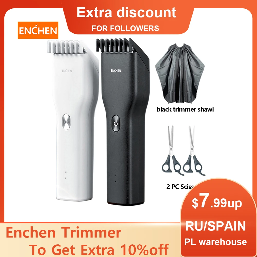 Poland Warehouse Hair Clipper USB Fast Charge Beard Trimmer With