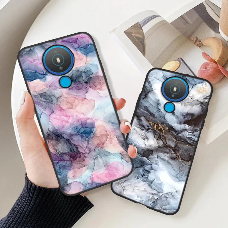 Soft Marble Phone Case For Nokia 1.4 8.3 5G Cases For Nokia 7.3 7.1 Plus 5.4 2.4 3.4 3.2 9 1.3 5.1 2.1 Silicone Protective Cover Soft Marble Phone Case For Nokia 1.4 8.3 5G Cases For Nokia 7.3 7.1 Plus 5.4 2.4 3.4 3.2 9 1.3 5.1 2.1 Silicone Protective Cover