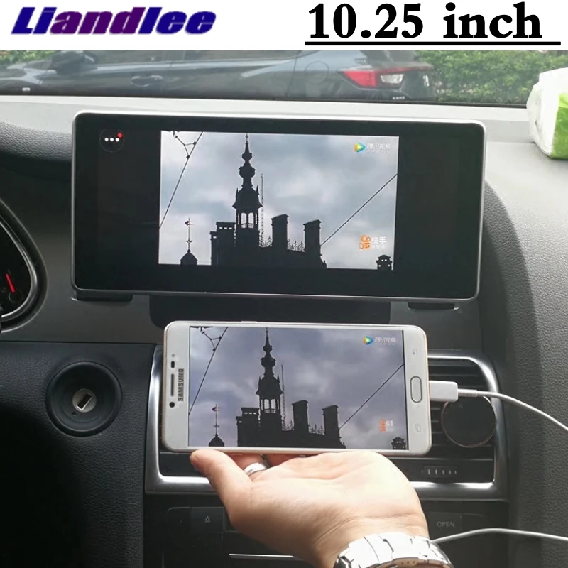 Liandlee автомобильный мультимедийный плеер NAVI для Audi Q7 4L V12 2005 ~ 2015 MMI 4G RAM CarPlay 10 25