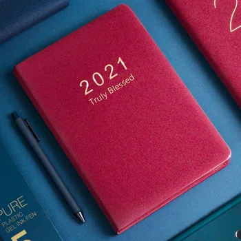

A5 Planner Notebook 2021 Agenda Organizer Daily Monthly Plan Notebook Creative Diary Journal 2021 Schedule School Stationery