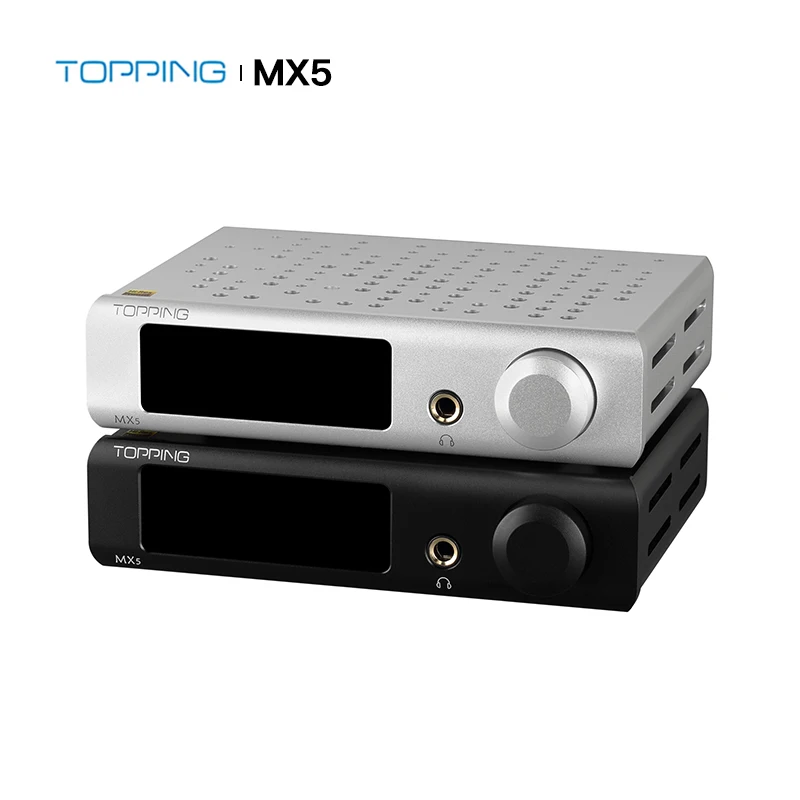 Усилитель мощности звука TOPPING MX5 полный сбалансированный ЦАП 384 кГц DSD256 Hi-Fi DAC 1600