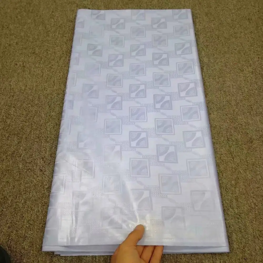 Жаккардовое платье ткань Базен riche brode bazin brode ароматный Базен для мужчин или женщин Ткань 5 ярдов