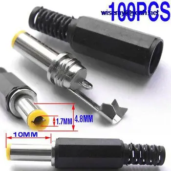 

DHL/EMS 500PC 4.8 X 1.7mm DC Power Plug Connector Cable Adaptor-A8
