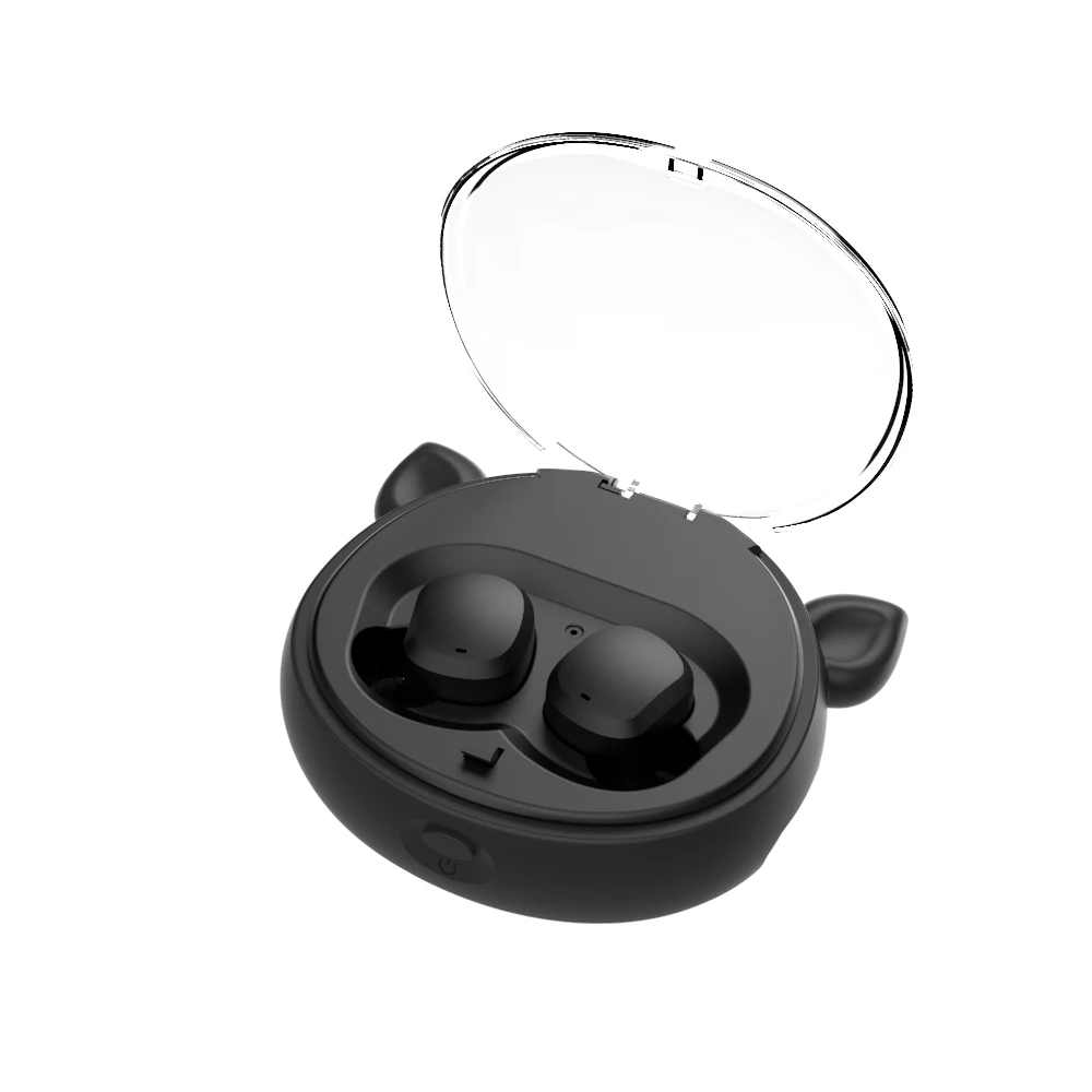 TWS наушники Bluetooth 5,0 Ture беспроводная гарнитура музыкальные наушники милые красочные мини-наушники с зарядным устройством шумоподавление