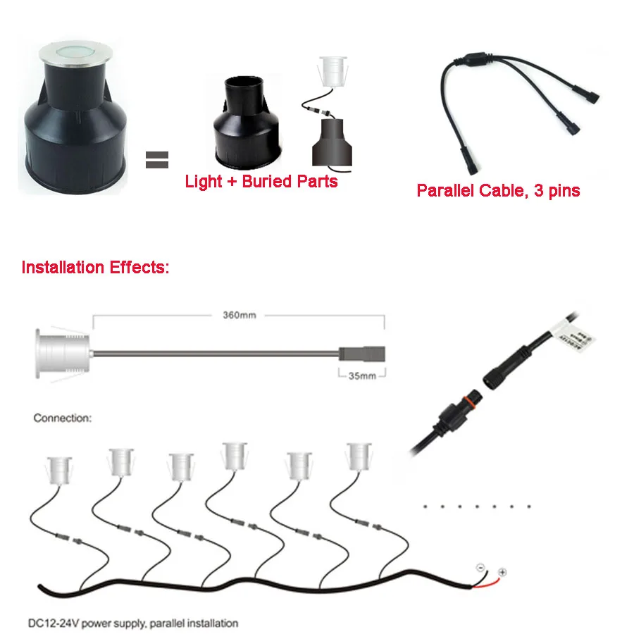 FOR 2018 led light 12V IP68