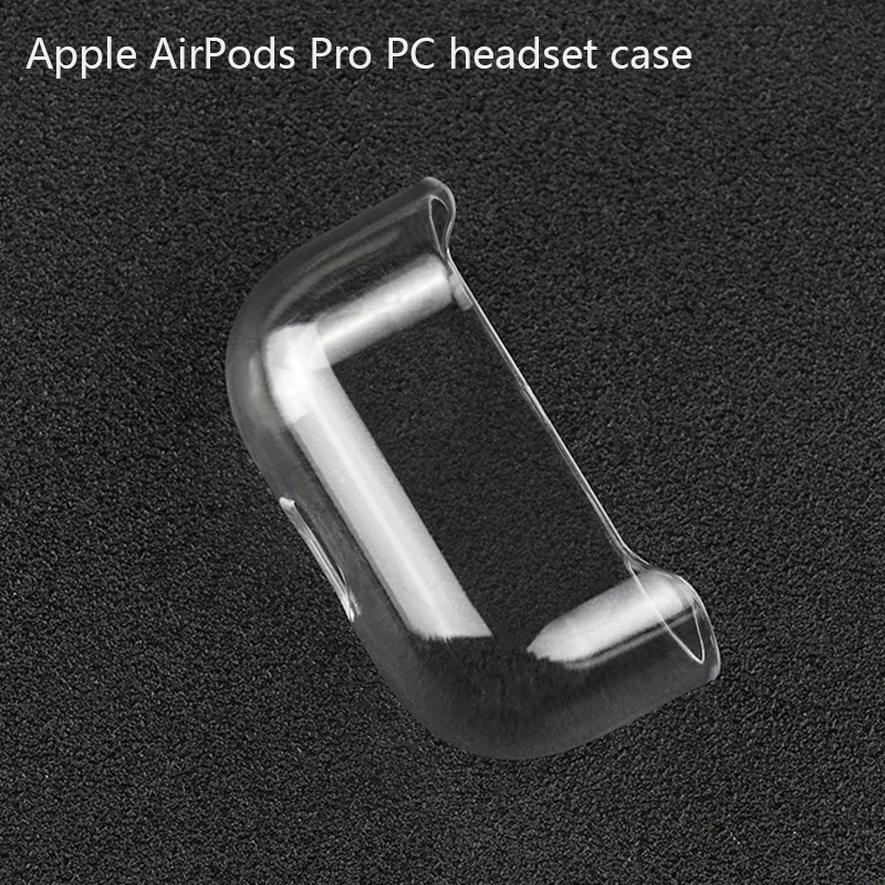Прозрачный чехол для Apple AirPods Pro защитный чехол TWS Bluetooth аксессуары для наушников PC жесткий прозрачный чехол для гарнитуры